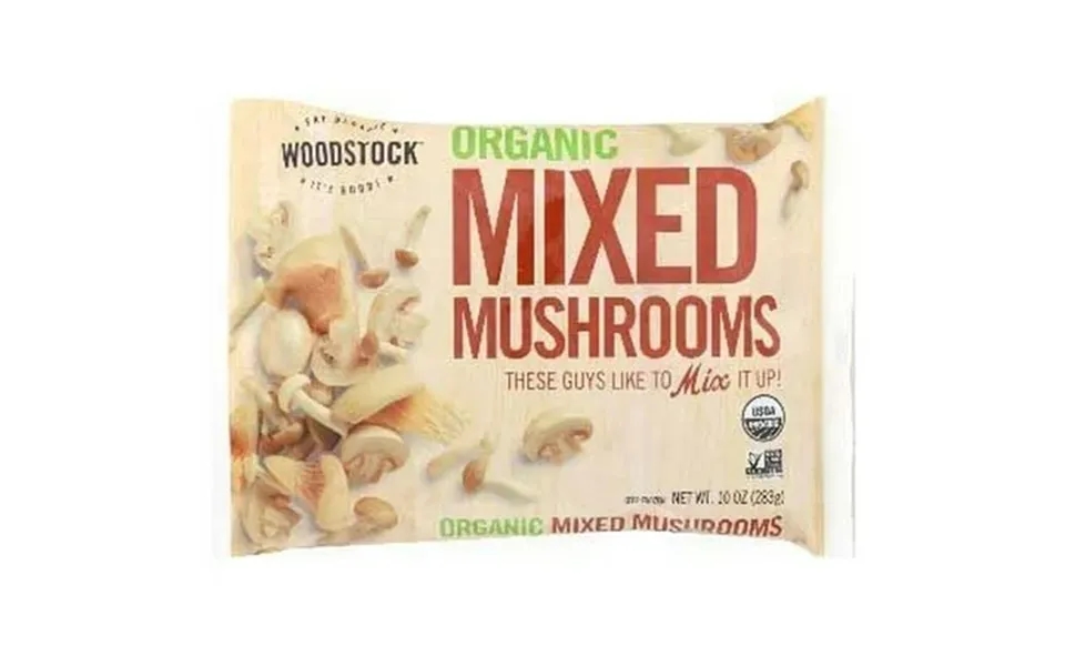 Woodstock Farms Organic Mixed Mushroom 10 Ounce -- 12 Per Case