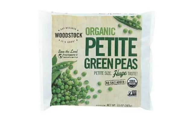 Woodstock Farms Organic Petite Pea 10 Ounce -- 12 Per Case. product image