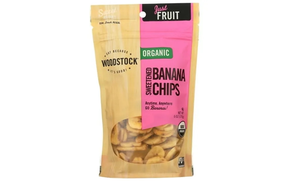 Woodstock Farms - Organic Sweetened Banana Chips