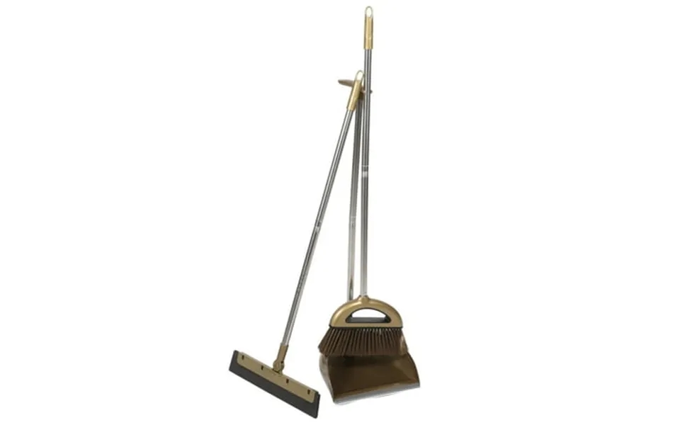 Wristbique Broom Dustpan Set Home Pet 1 Set 28.7x9.8x3.9in