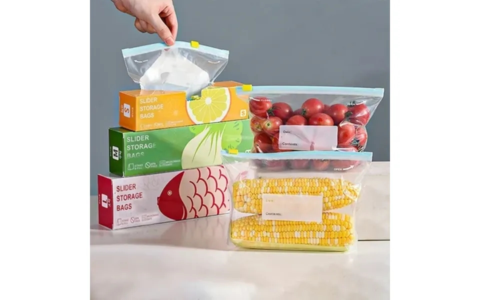 Wzzjkit Ziploc Bags Food Grade Freezer Bags Airtight Resealable Storage Pouches For Home Use Vacuum Sealer Bags For Food