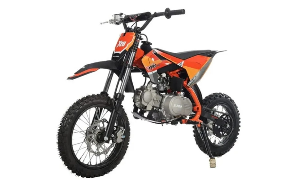 X-pro Brand New 110cc Pit Dirt Bike With Semi-automatic Transmission Big Kick Start 14 12 Tires
