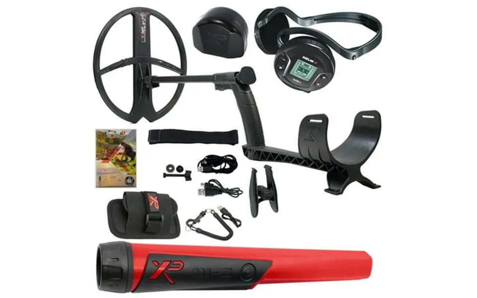 Xp Deus Ii Ws6 Master Fast Multi Frequency Metal Detector With 13 X 11 Fmf Search Coil With Mi-6 Pinpointer