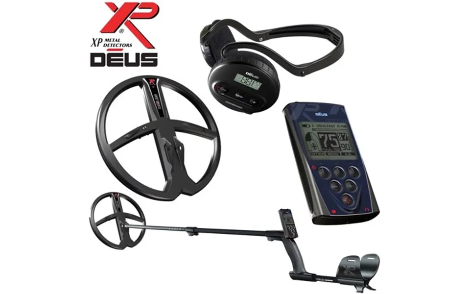 Xp Deus Metal Detector With Backphone Headphones Remote And 11inch Search Coil