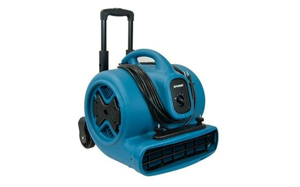 Xpower Manufacture P-630hc 0.5 Hp Air Mover Blower Fan With Telescopic Handle & Wheels Carpet Clamp