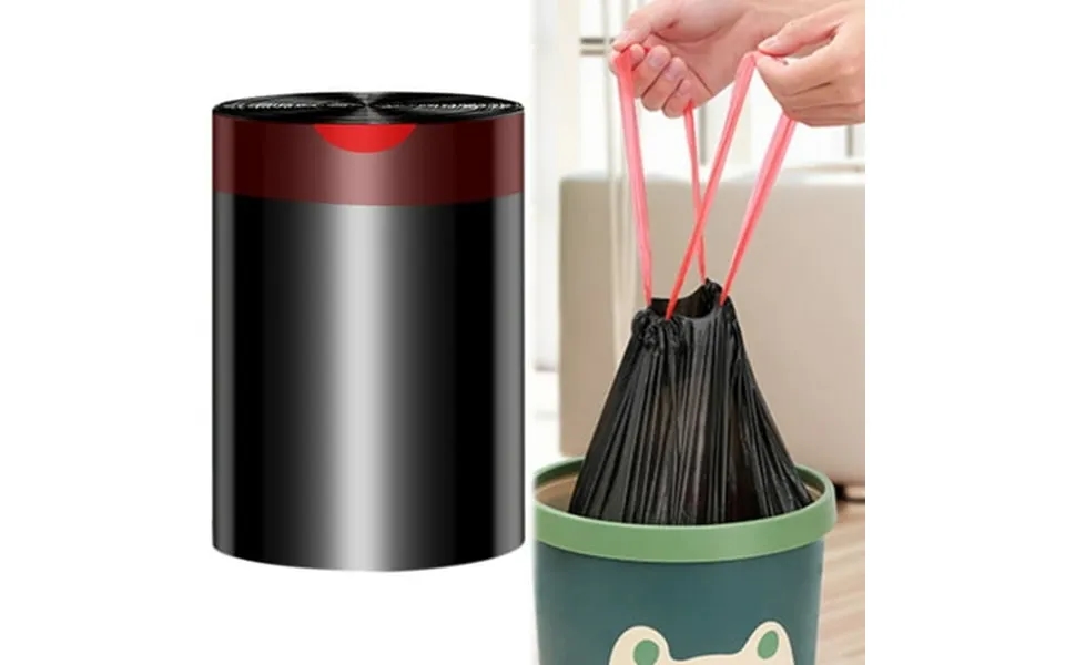 Xyka Disposable Garbage Bag Thickened Flat Mouth With Rolled Garbage Bag Garbage Bag