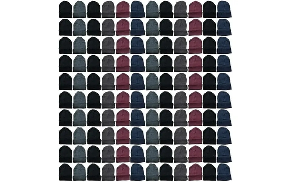 Yacht & Smith Wholesale Beanie And Glove Winter Bulk Kit Kids Adults Bulk Sets Homeless Donation Shelters