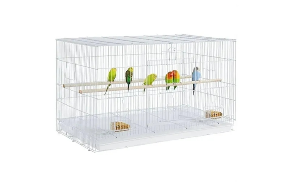 Yaheetech 30.5inch Flight Parakeet Bird Cage With Slide-out Tray White