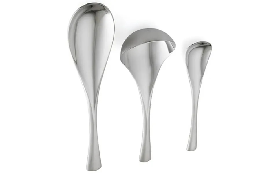 Yamazaki Merge Duo 3-piece Completer Flatware Set 18 8 Stainless Steel