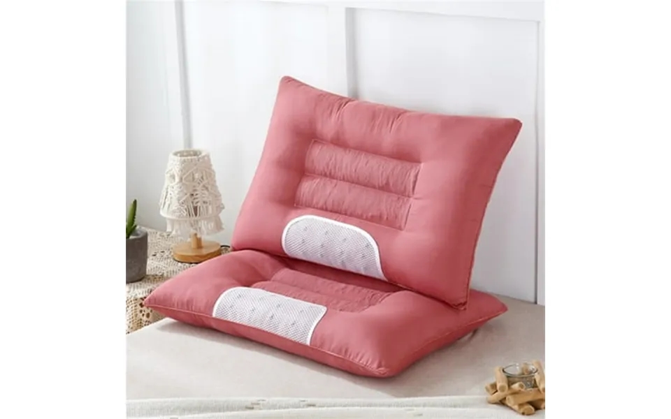 Yanyan Cervical Neck Support Pillow Soft Moisture Absorbing Material Breathable Fabric Gentle Sleep Massage Multi-use Fo