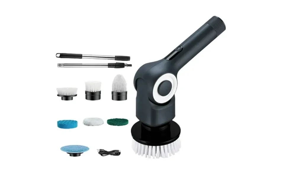 Ycandiee Seven-in-one Multifunctional Electric Cleaning Brush Automatic Rotating Retractable Handheld Brush Cleaning Mac