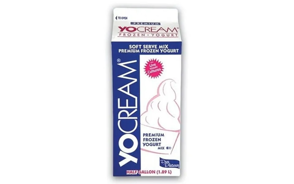 Yocream Gelato Mix Pistachio Flavored Serve 64 Ounce -- 6 Per Case