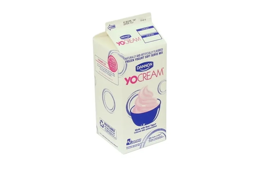 Yocream Yogurt Mix Original Tart Nonfat Soft Serve 64 Ounce -- 6 Per Case