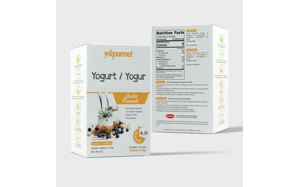 Yogourmet Freeze Dried Yogurt Starter And Creme Bulgare Starter 1 Oz