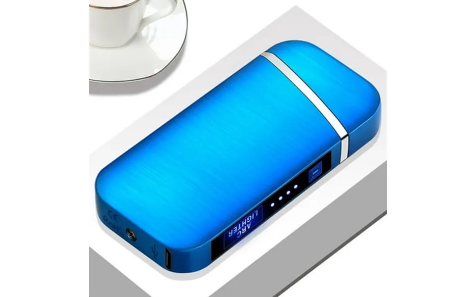 Yoloke Dual Arc Lighter With Touch Sensor Usb Rechargeable Portable Metal Design - Ideal For Travel