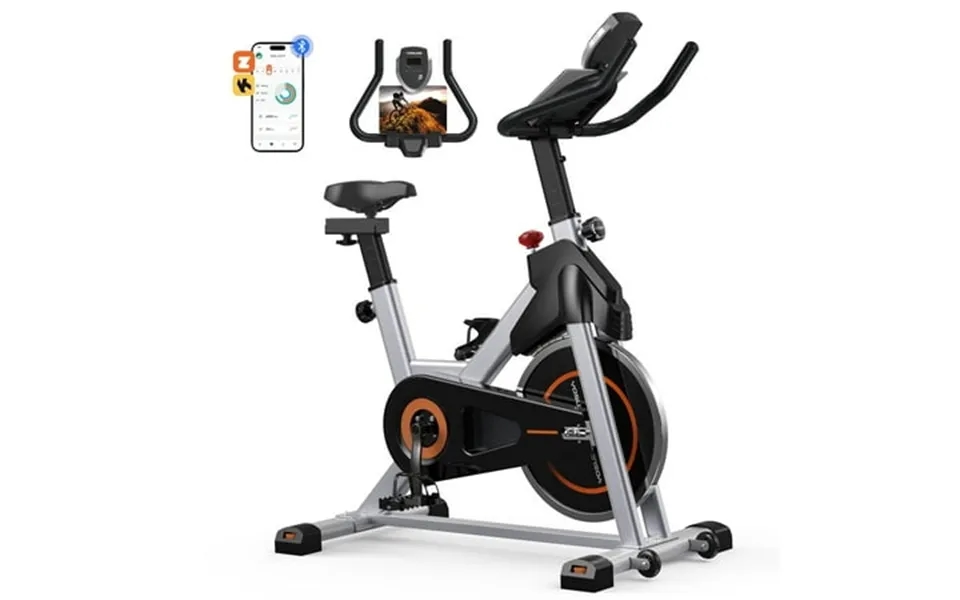 Yosuda Exercise Bike Magnetic Stationary Indoor Cycling Bike For Home 330 Lbs Weight Capacity Comfortable Seat Cushion A