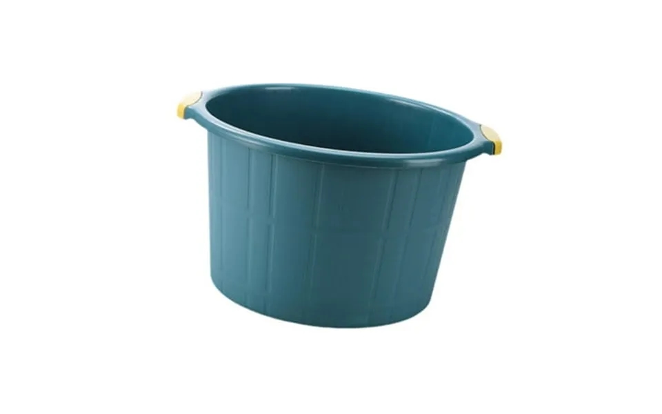 Yotijay Foot Bath Soak Bucket Versatile With Handles Convenient Foot Soak Bucket Soaking Dark Blue