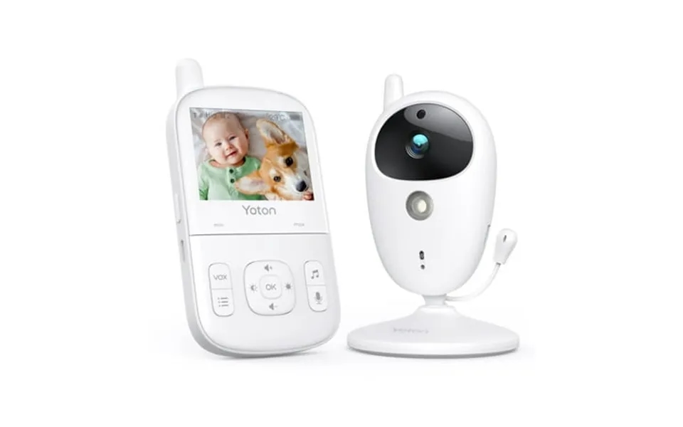 Yoton Video Baby Monitor With Camera 2.7 Lcd Temperature Two-way 8 Lullabies Night Vision