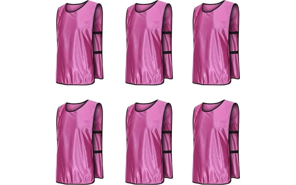 Youi-gifts 6 Pack Scrimmage Vests Sport Pinnies Soccer Bibs For Kid And Adult