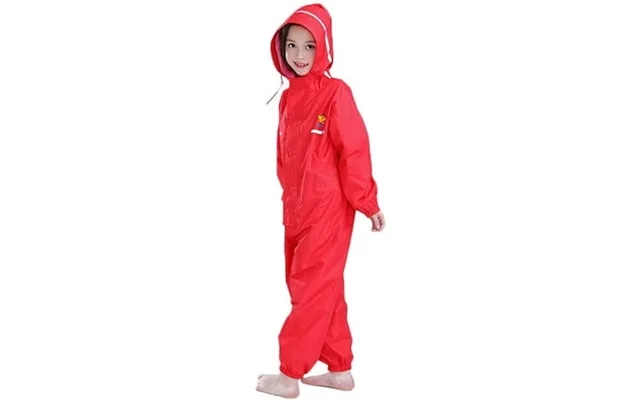 Youi-gifts Kids Toddler Rain Suit Waterproof Coverall With Hood Baby One Piece Rainsuit Muddy Buddy Jumpsuit 2-12 Years product image