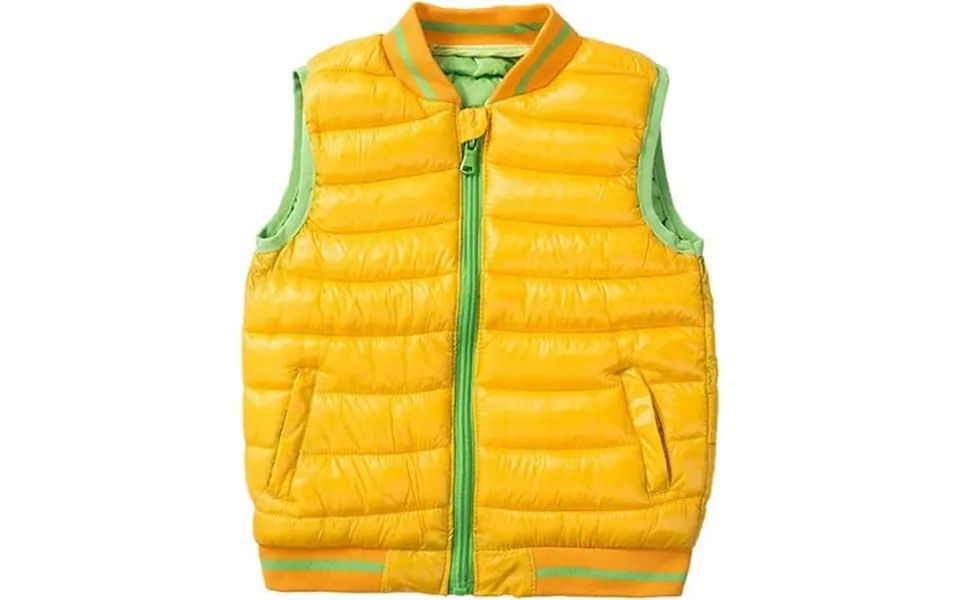 Youi-gifts Toddler Boys Girls Down Jacket Vests For Kids Winter Sleeveless Zipper Coat Outerwear Clothes Tops