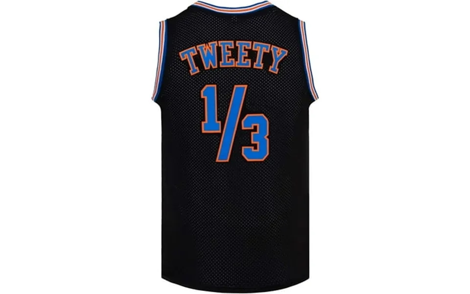 Youi-gifts Youth Basketball Jersey 1 3 Tweety Space Movie Jersey 90s Shirts For Kids
