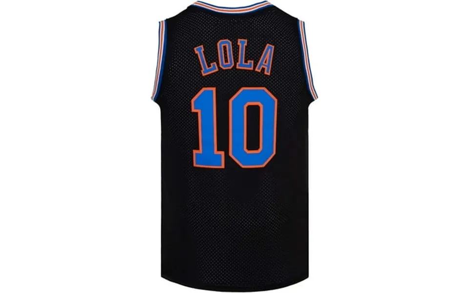 Youi-gifts Youth Kids Basketball Jerseys 10 Lola Space Movie Jersey Shirts For Boys S-xl
