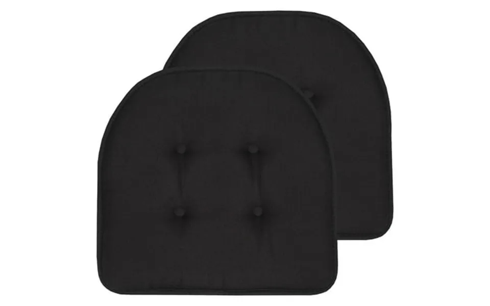 Youloveit U-shaped Chair Pad Foam Fill Cushion Dining Chair Pad Memory Foam Kitchen Seat Pad 16 X 17 2 4 6 12 Packs