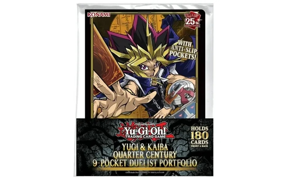 Yu-gi-oh Yugi & Kaiba Quarter Century 9-pocket Portfolio