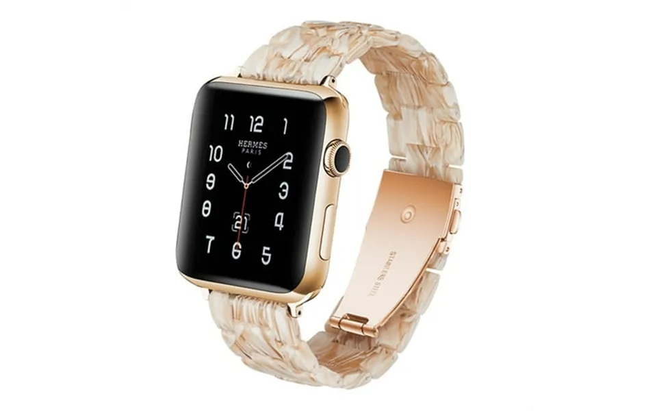 Yuiyuka Resin Lightweight Replacement Band For Apple Watch Band 40mm 44mm 38mm 42mm 41mm 45mm Series Se 7 6 5 4 3 2 1 Iw