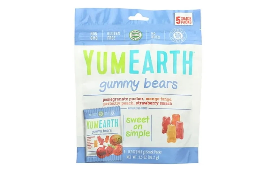 Yumearth Organics Organic Gummy Bear - Snack