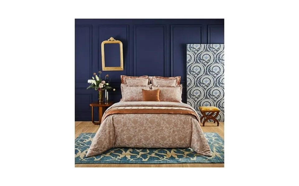 Yves Delorme 300 Thread Count Perse Duvet Cover King Orange