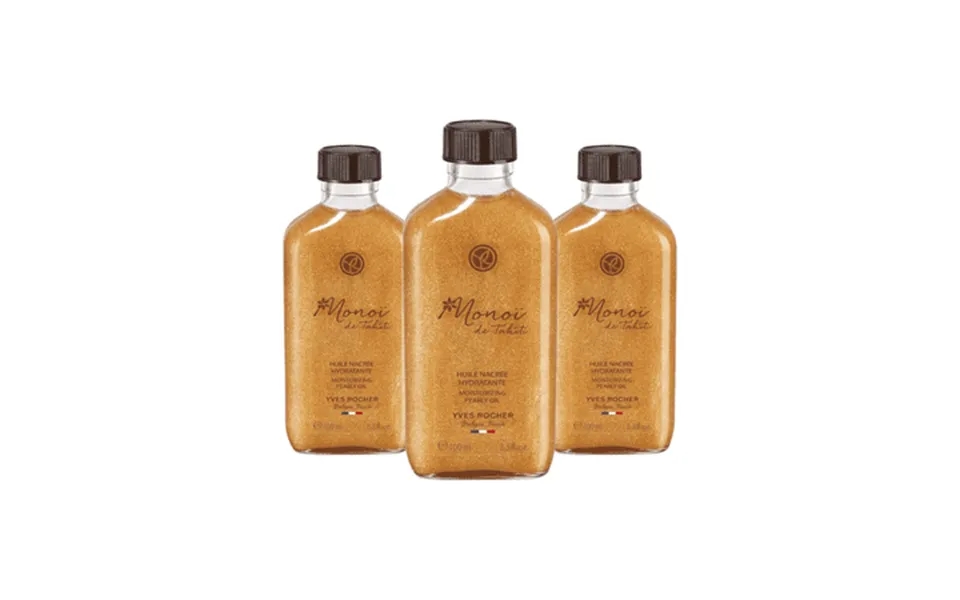 Yves Rocher Monoi Radiance Hair And Body Oil 100 Ml 3 Pack