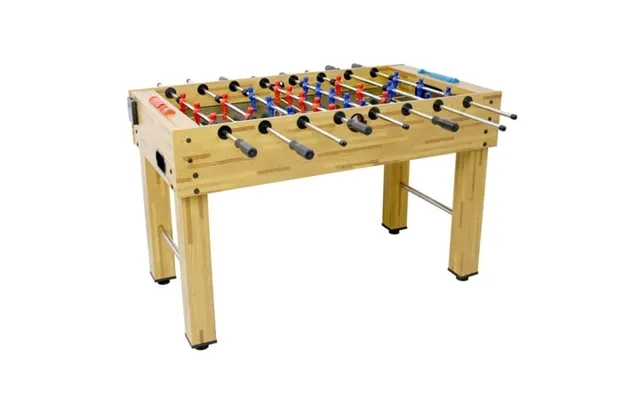 Yyao 54-inch Hurricane Foosball Table For Family Game Rooms With Light Cherry Finish Analog Scoring And Free Accessories product image