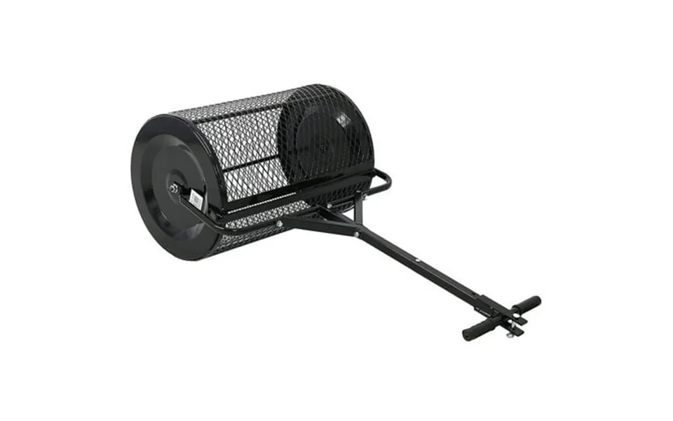 Yyao Garden Care Manure Spreaders Peat Moss Spreader 36inch Compost Spreader Metal Mesh 2 In 1 Atv And T Shaped Handle F