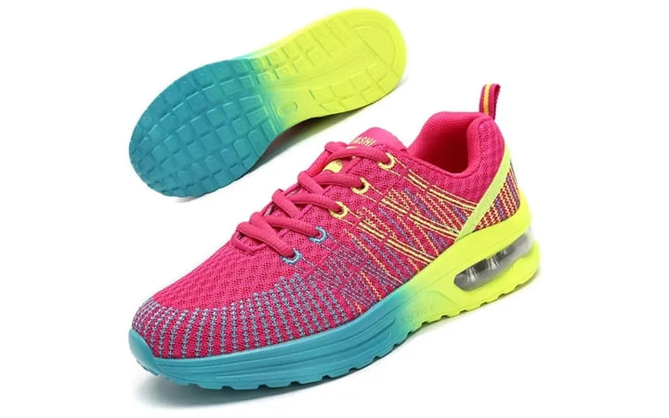 Yytlch Women S Air Cushion Sneaker Breathable Running Shoes Athletic Sport Gym Jogging Shoes Lightweight