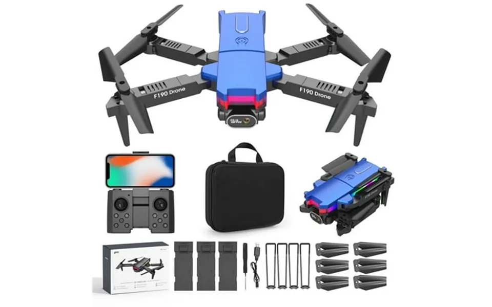 Yyuenw Drone With Daul 4k Hd Fpv Camera Remote Control Toys Gifts For Boys Girls With Altitude Hold Headless Mode Start