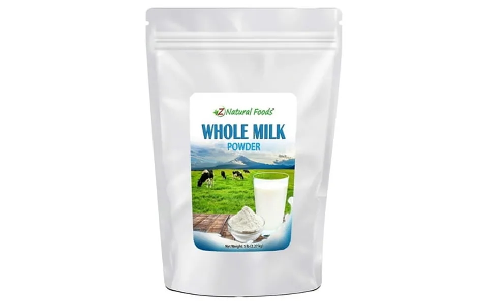 Z Natural Foods Whole Milk Powder 100% Powdered Milk Non-gmo Gluten-free Kosher-certified Milk Powder 5 Lb
