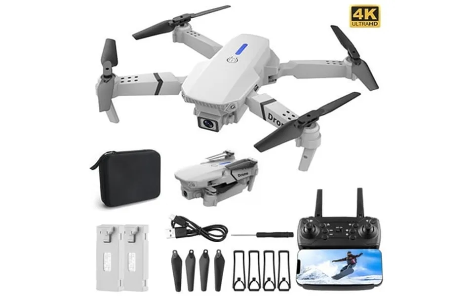 Zacro Drone With 4k Camera Wi-fi Fpv Foldable Drone For Kids And Adults With Headless Mode 3d Flips Rc Quadcopter For Be