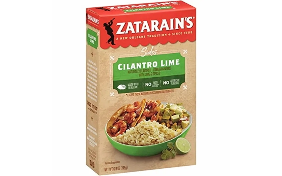 Zatarain S Cilantro Lime Rice 6.9 Oz Pack Of 2