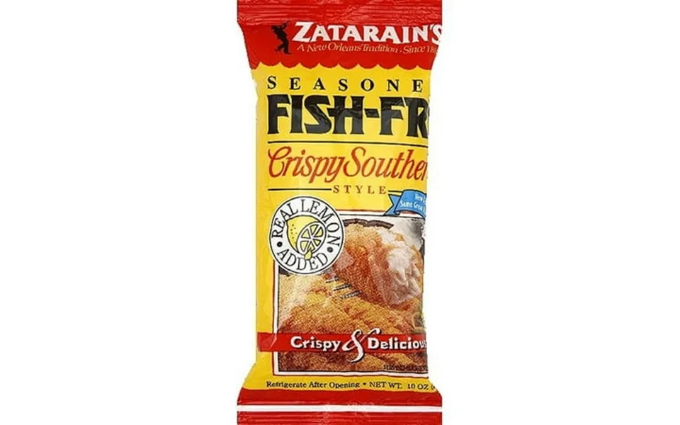 Zatarain S Crispy Southern Style Seasoned Fish Fri Seafood Breading Mix 10 Oz Pack Of 12