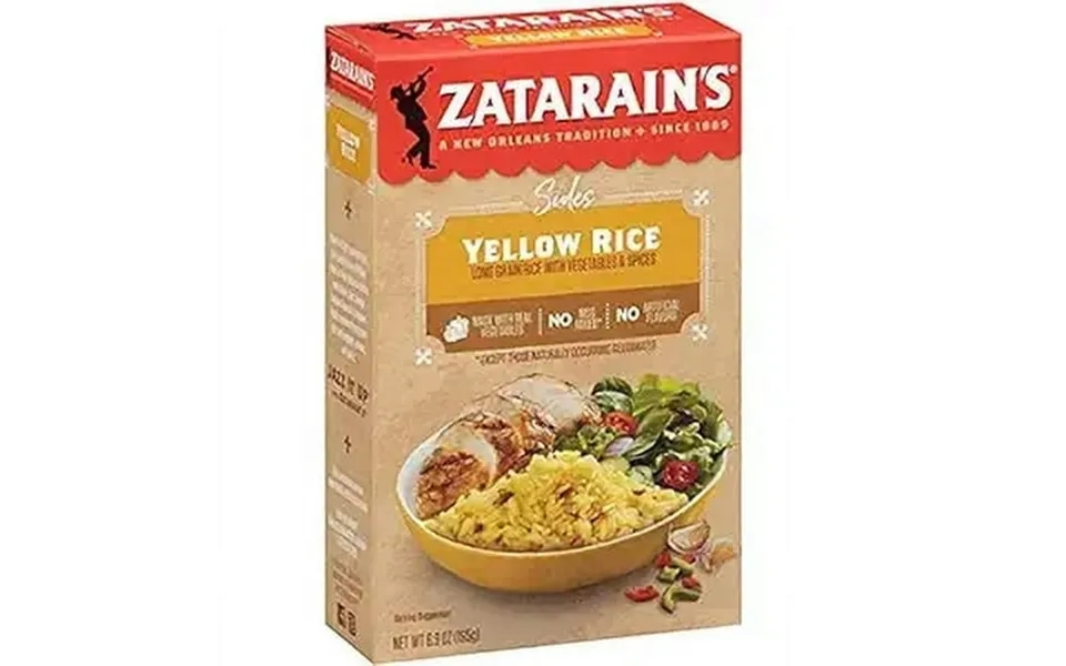 Zatarain S Yellow Rice 6.9 Oz