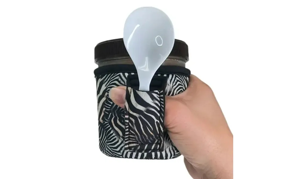 Zebra Pint Size Ice Cream Handler