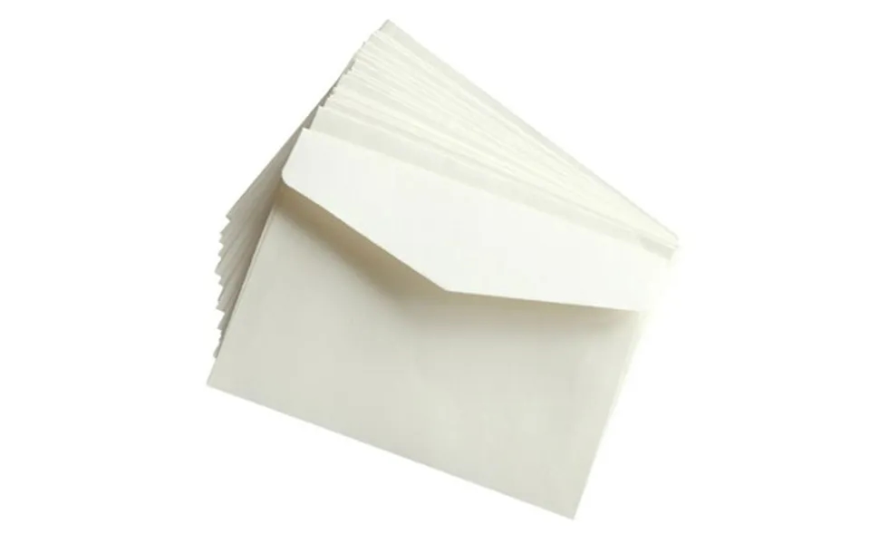 Zehuanyu 200 Pcs Account Book Cash Envelopes Mini Paper Napkins White