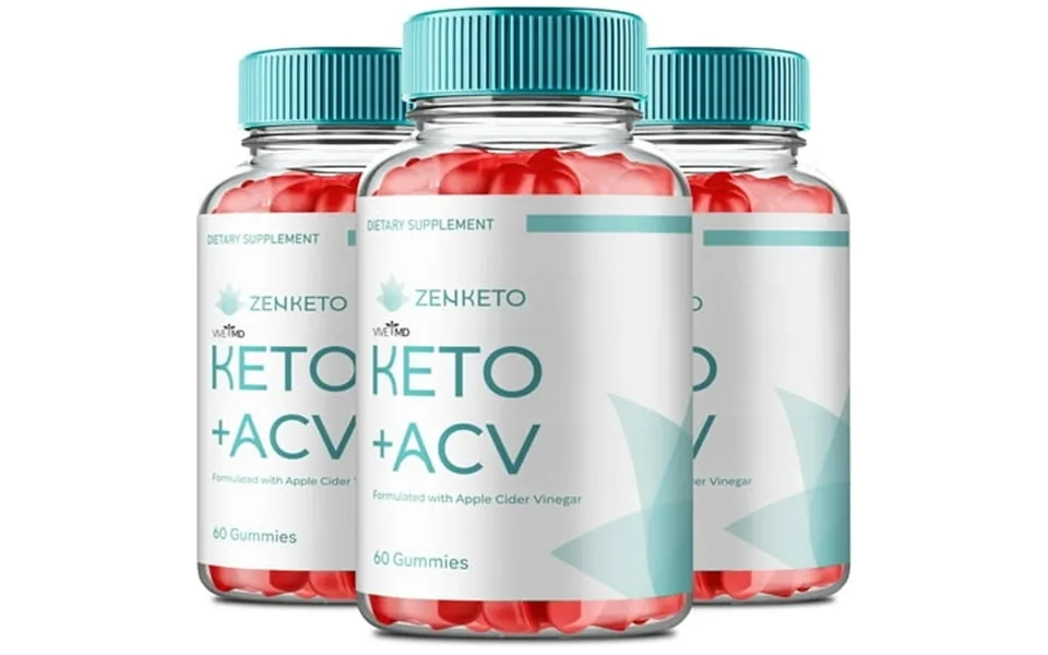 Zenketo Acv Gummies Zenketo Acv-keto 3 Pack