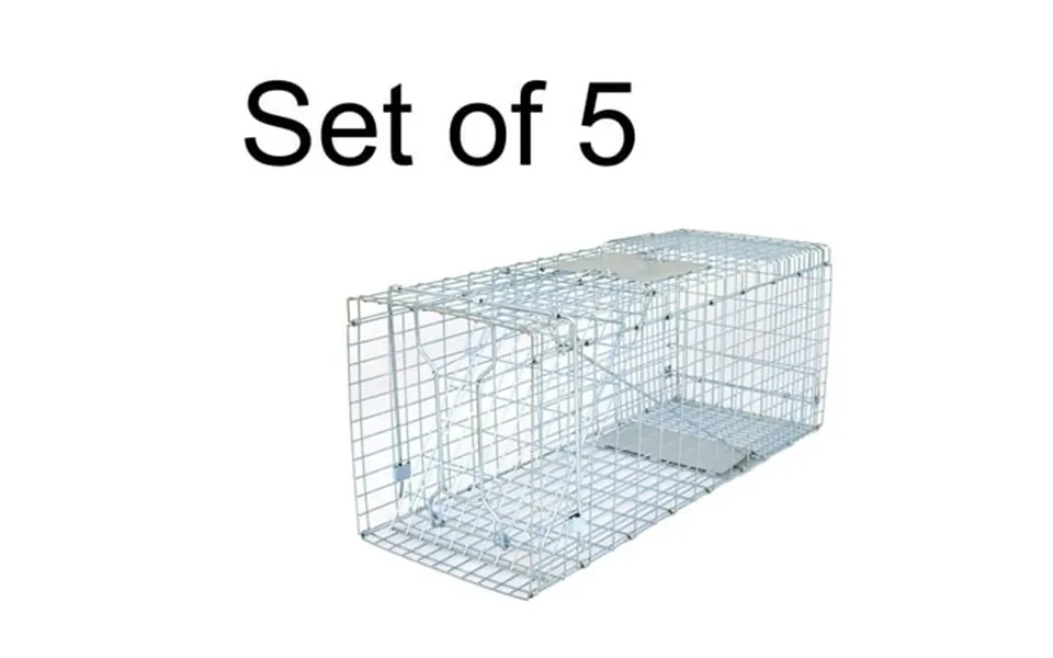 Zenstyle 32 Animal Trap Humane Steel Cage For Little Rodent Set Of 5