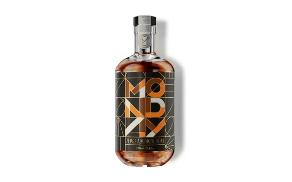 Zero Alcohol Rum A Non-alcoholic Spirit With Low Sugar 5 Calories Vegan And Gluten Free - 750ml