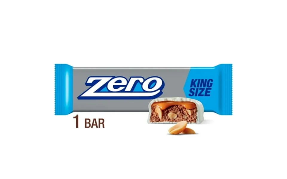 Zero White Fudge Caramel Peanut Almond Nougat King Size Candy Bar 3