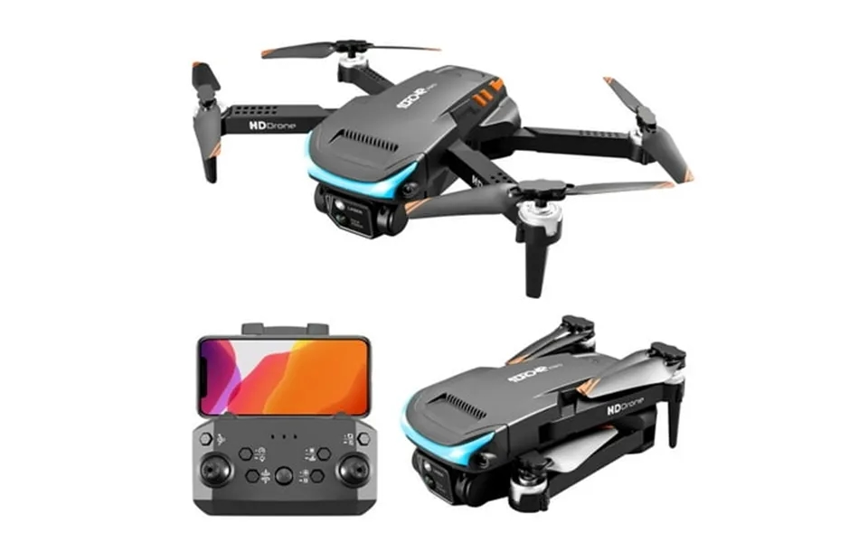 Zestqaq Drone With 4k Hd Fpv Camera Altitude Hold Headless Mode Speed Adjustment 3 Speed Settings Wifi Fpv Trajectory Fl