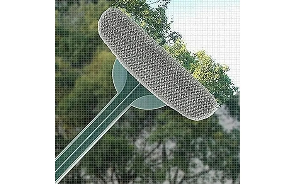 Zhuge Mesh Screen Cleaner - 2 In 1 Window Cleaner Brush Glass Cleaning Scraper Window Screen Brush Washing Equipment Dou